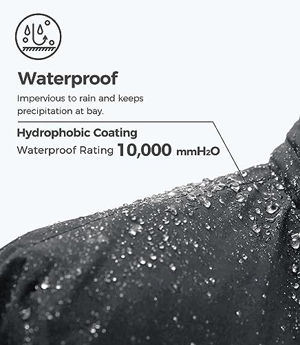 Men's Warm Winter Down Jacket Hooded Waterproof Coat I1745