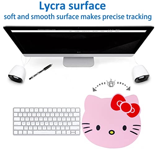 Pink Non-Slip Mouse Pad 10×8.5 in G156