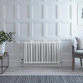 White Cast Iron Style Column Radiator M366732