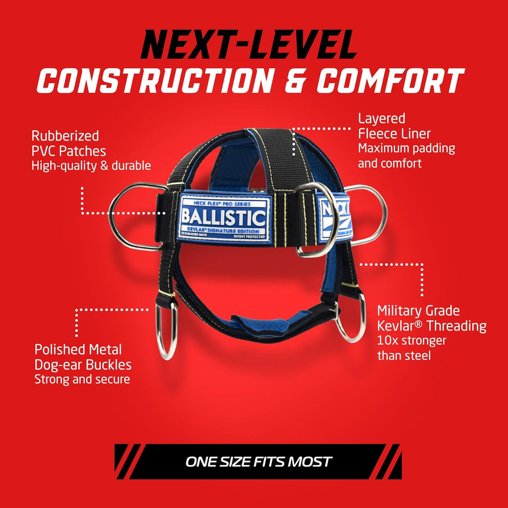Heavy-Duty Head Harness with Chain, Resistance Band & Door Anchor D878