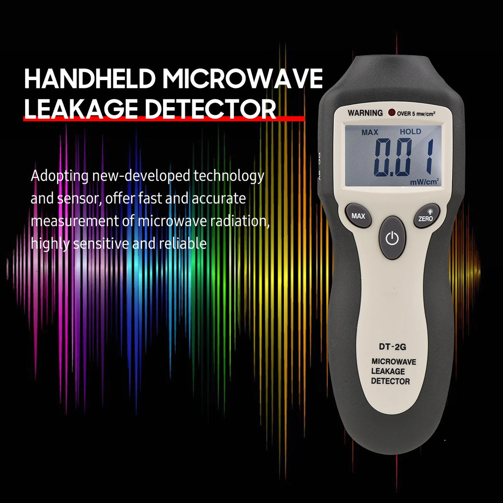Handheld Microwave Leakage Detector with Digital LCD Display P2818