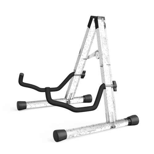 Hardwood Black Foldable Guitar Stand A719899