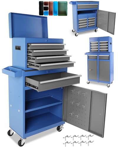 Black 5-Drawer Rolling Tool Chest Z464276