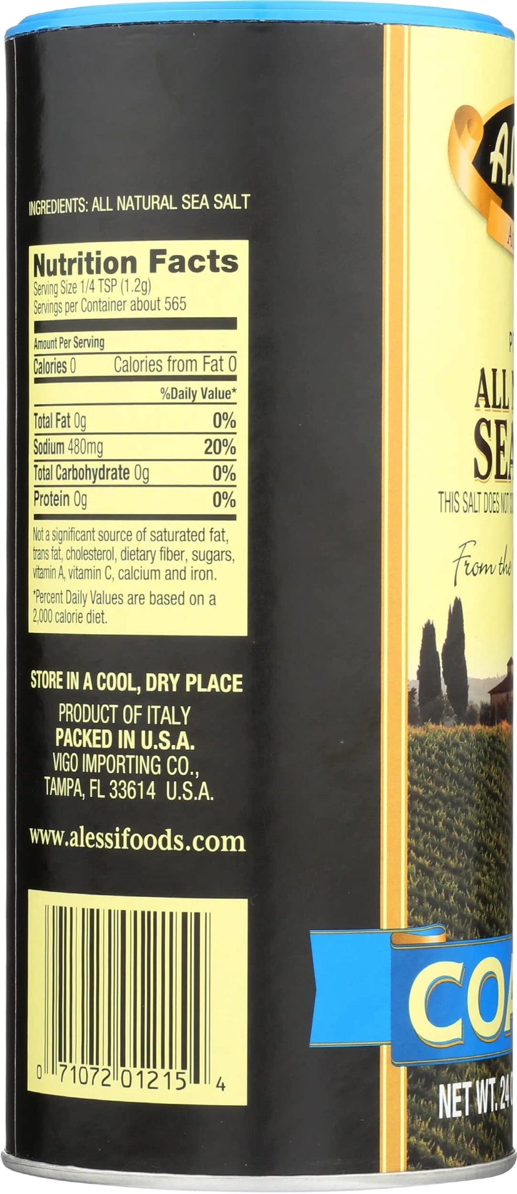 24-Ounce Coarse Sea Salt Pack Of 6 H837