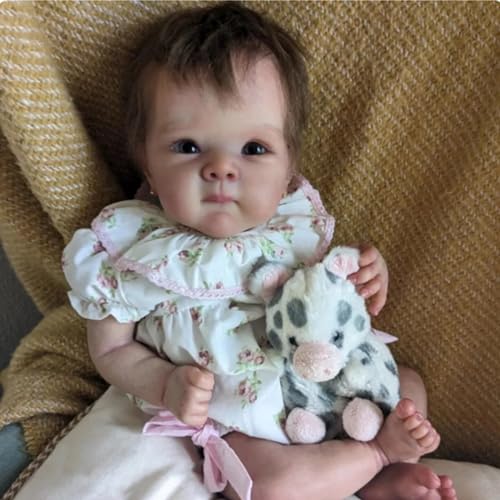 20 inch Lifelike Realistic Baby Doll with Hand-Painted Veins N63391