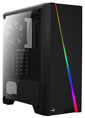 Black Mid Tower with Acrylic Side Window T37746