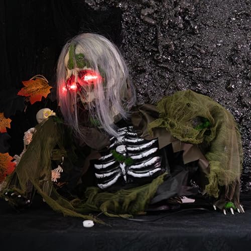 Animatronic Zombie Groundbreaker with Light and Sound P8186