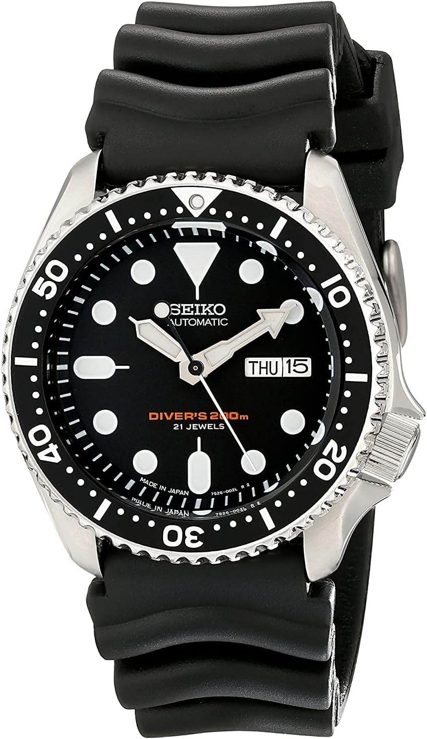 Black Rubber Diver's Watch C644990
