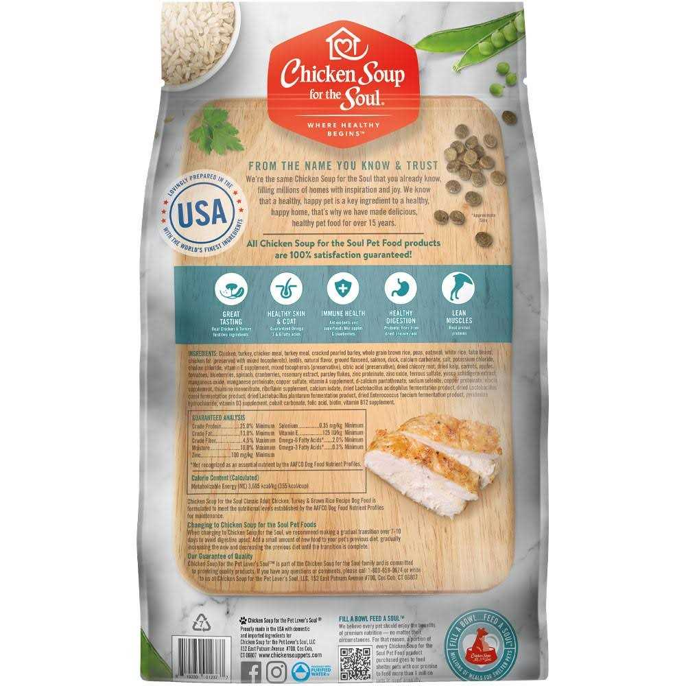 Chicken Turkey Brown Rice Dry Dog Food T700186