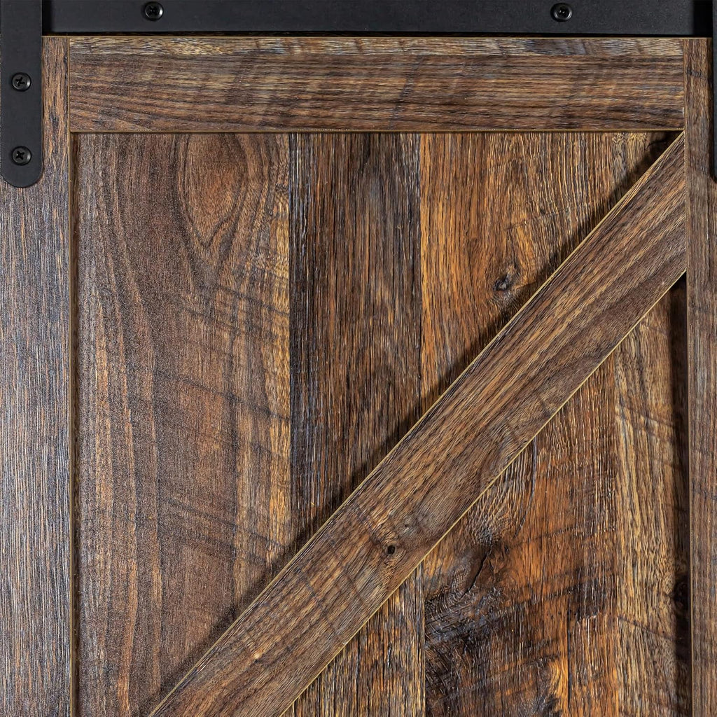 Tall Storage Cabinet with Sliding Door M7852