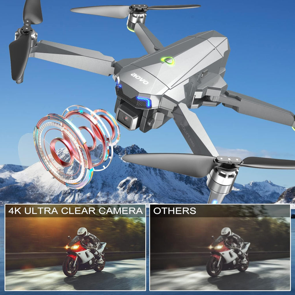 4K Drone with Camera, 30 Minutes Flight Time, GPS Return Home, Brushless Motor I359