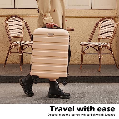 4 Piece Hardshell Spinner Suitcase Set with TSA Lock Z939967