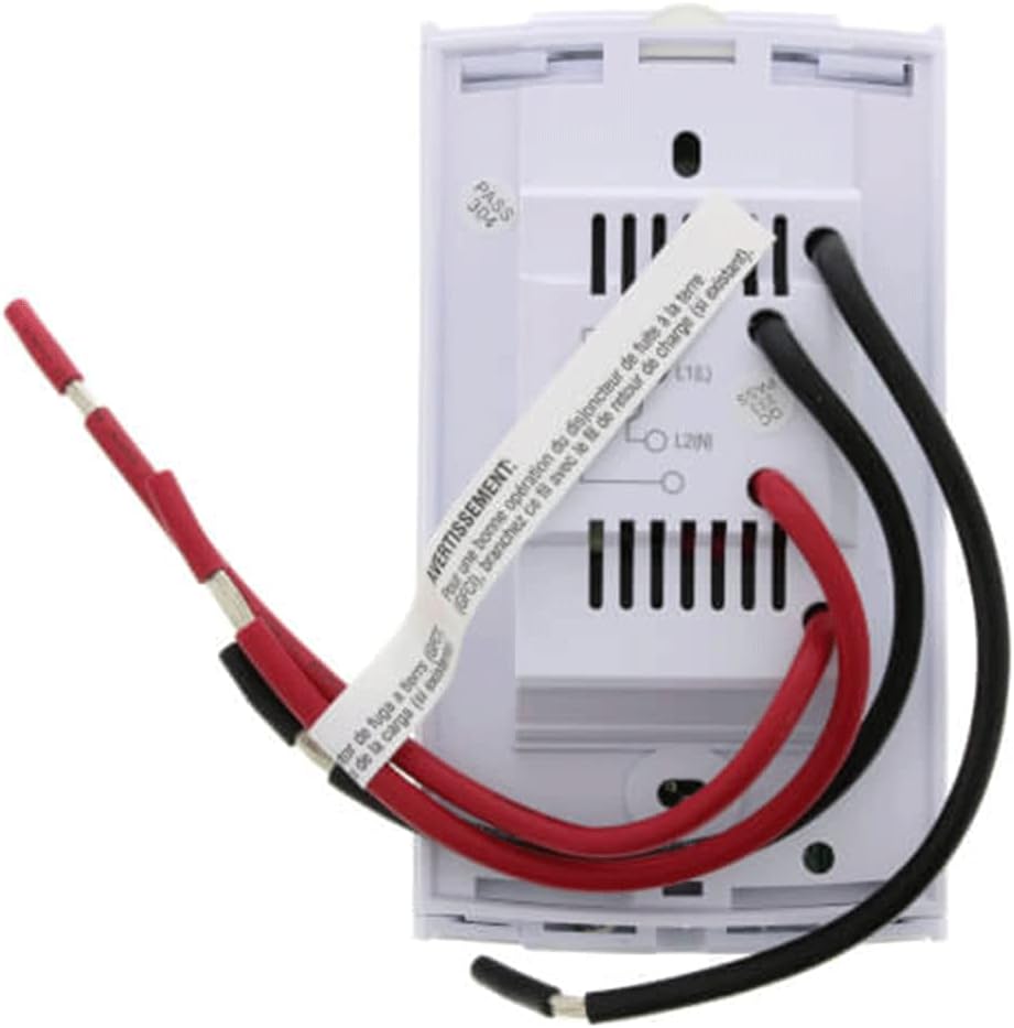 White 4.9 x 2.8 x 0.9 in Thermostat N258971