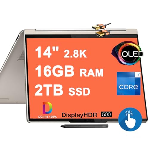 14" 2.8K OLED Touch 2-in-1 Laptop with 16GB RAM 4TB SSD L473882