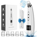 Blackhead Remover Pore Vacuum Electric Comedone Extractor Tool with 5 Suction Power and 5 Probes O630