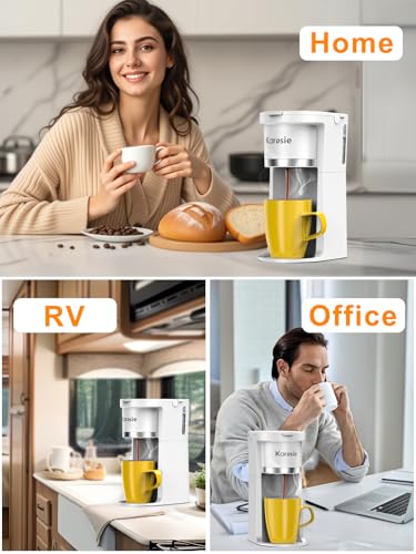 White Single Serve Coffee Maker T211671