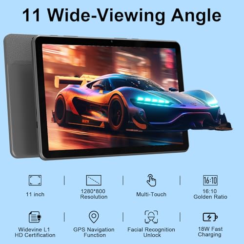 11-inch Android Tablet with 128GB Storage S958