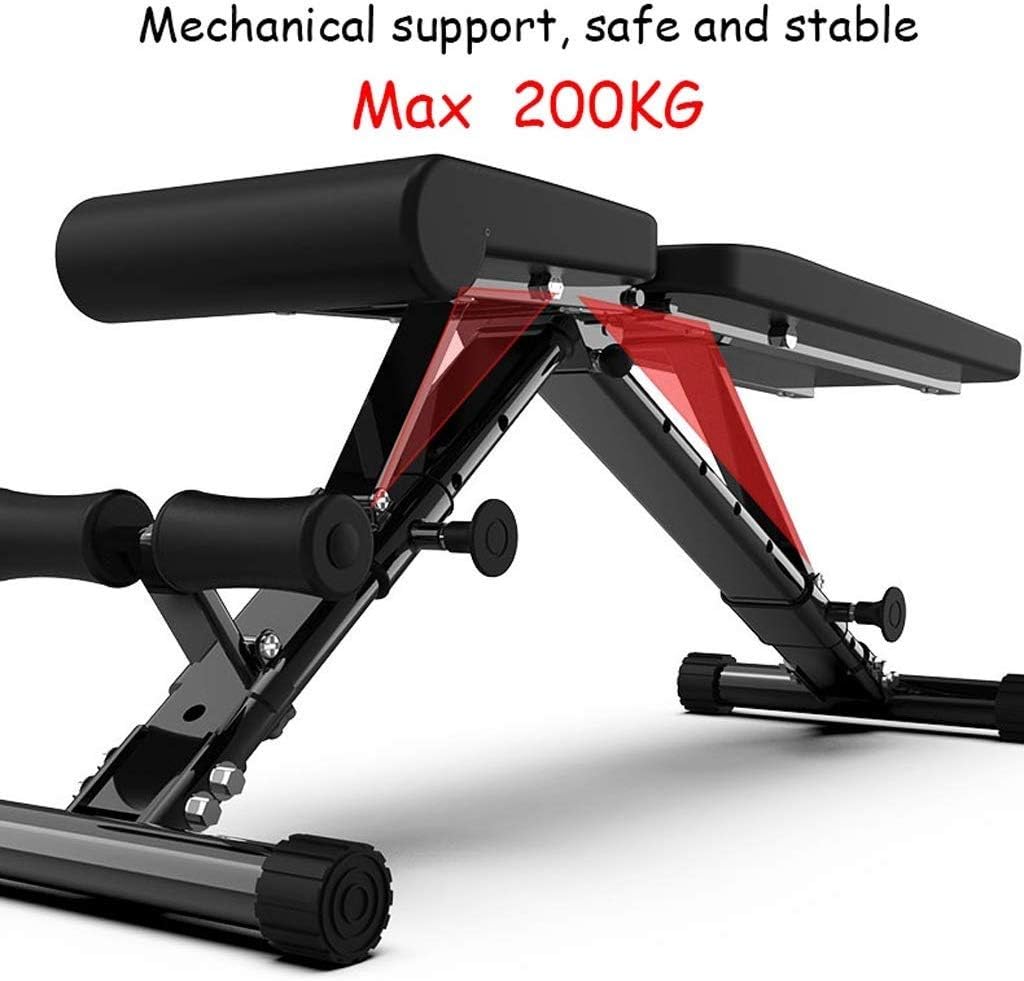 Black Adjustable Foldable Weight Bench Q1840