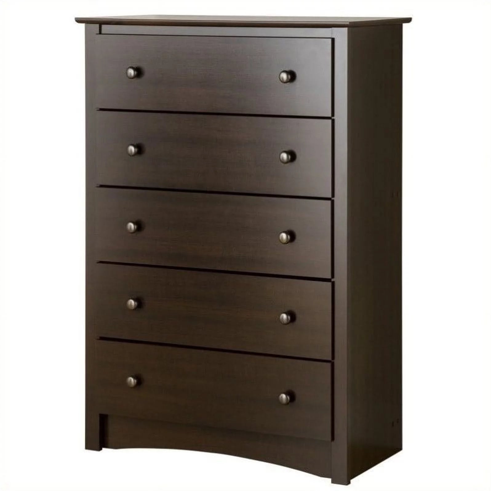 5-Piece Set with 2 Night Tables Chest Dresser and Tall Nightstand K359469