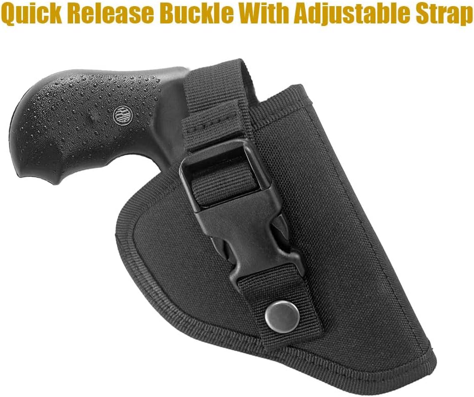 Outside The Waistband Revolver Holster Fits .22 .38 .357 2" Revolvers Q286