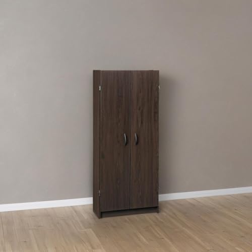 White 2 Door Pantry Cabinet with Adjustable Shelves R925