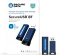 64GB Encrypted Flash Drive with Wireless Authentication D3101