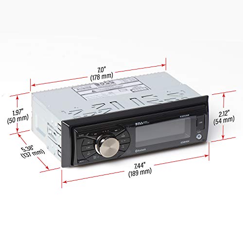 Single Din Bluetooth Car Stereo System S370105