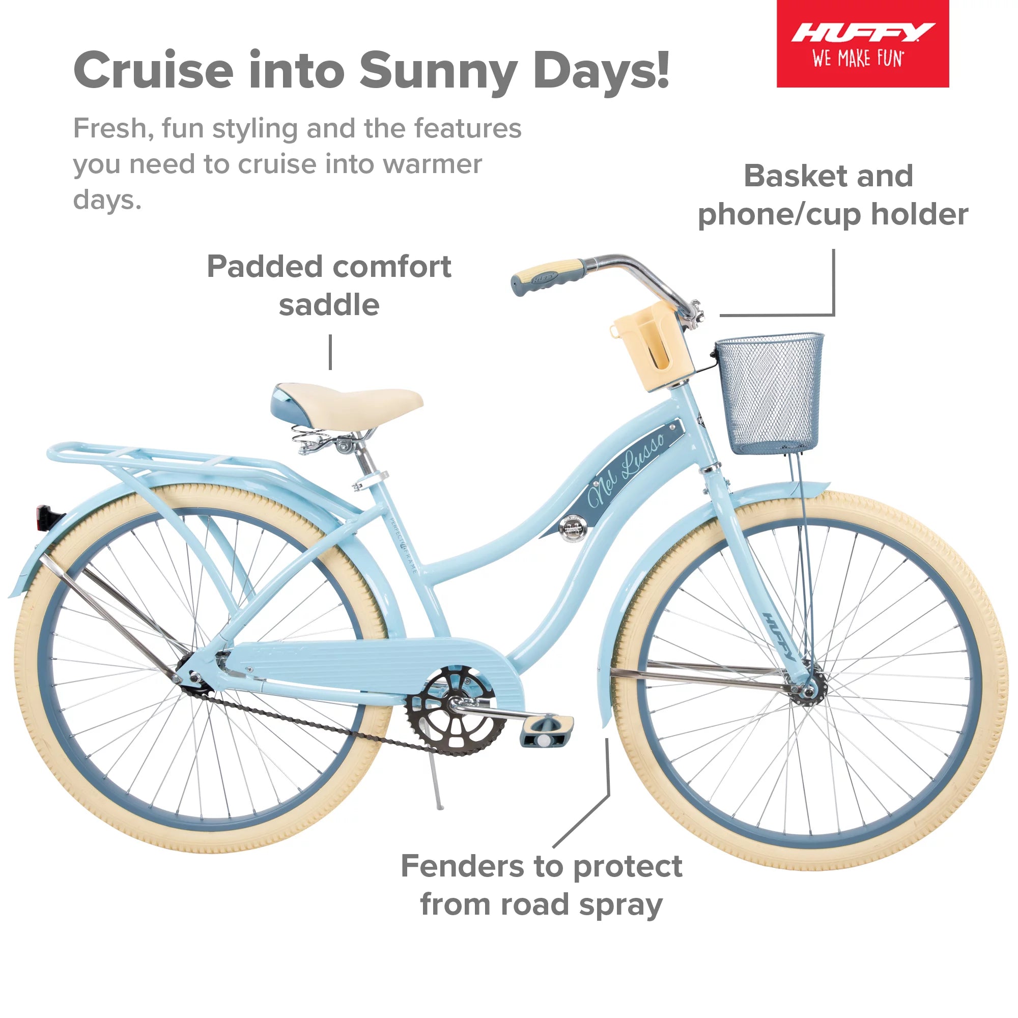 26" Light Blue Cruiser Bike R492945