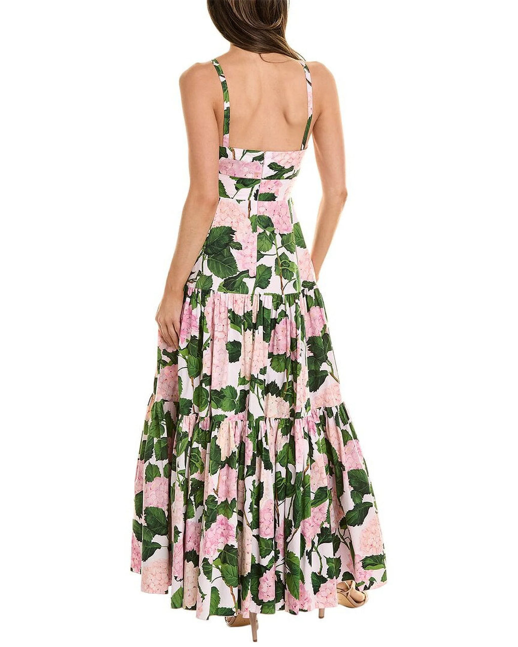Pink Hydrangea Dress X3428