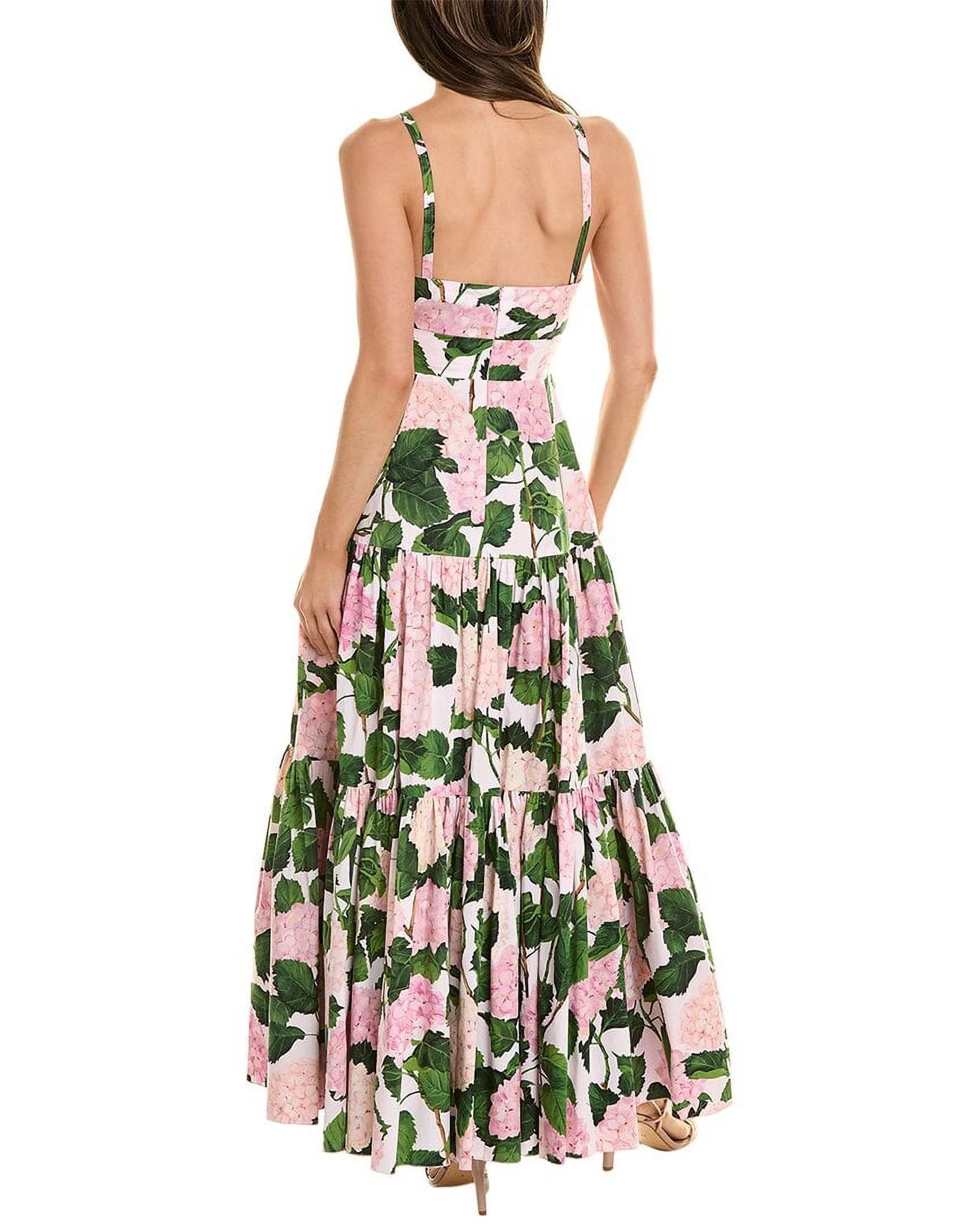 Pink Hydrangea Dress X3428