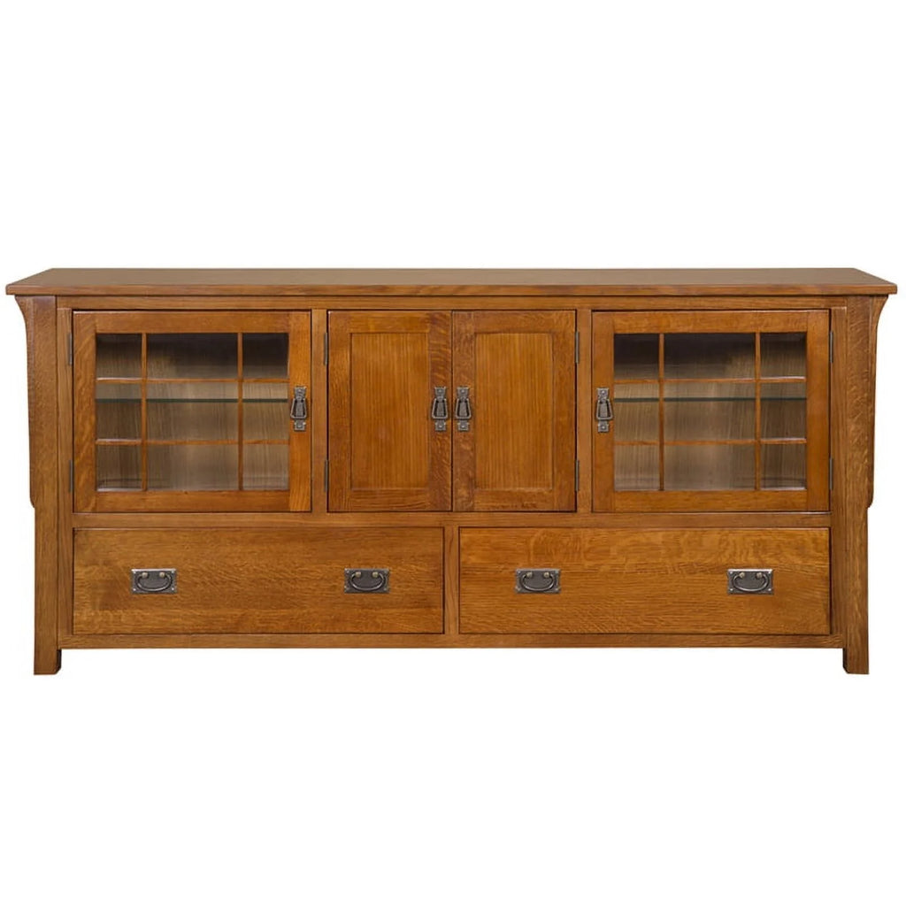 Cherry Wood TV Stand for TVs up to 72" X742