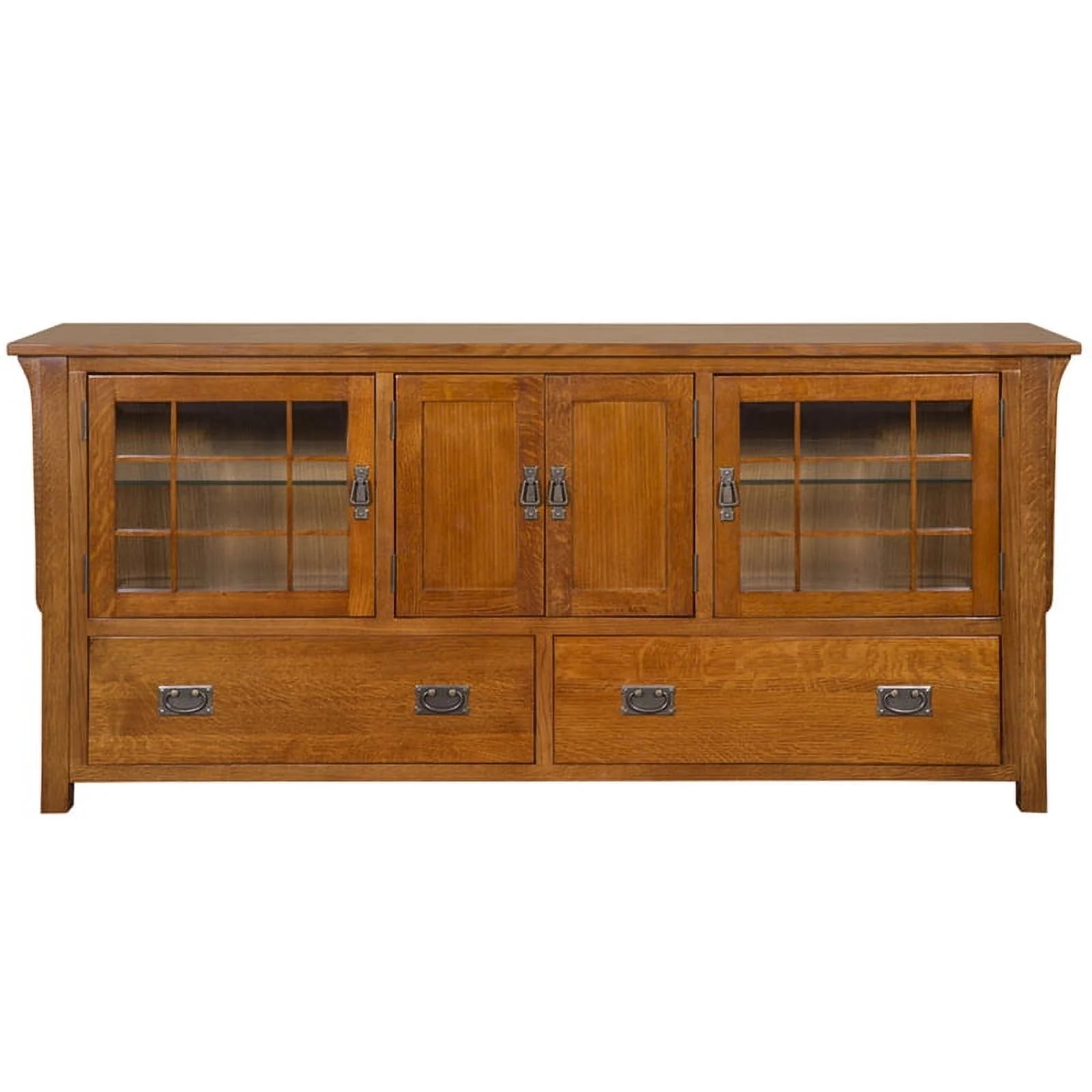 Cherry Wood TV Stand for TVs up to 72" X742