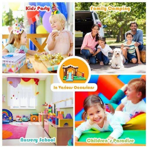 Kids Inflatable Bounce House Slide Climber Bouncer N36052