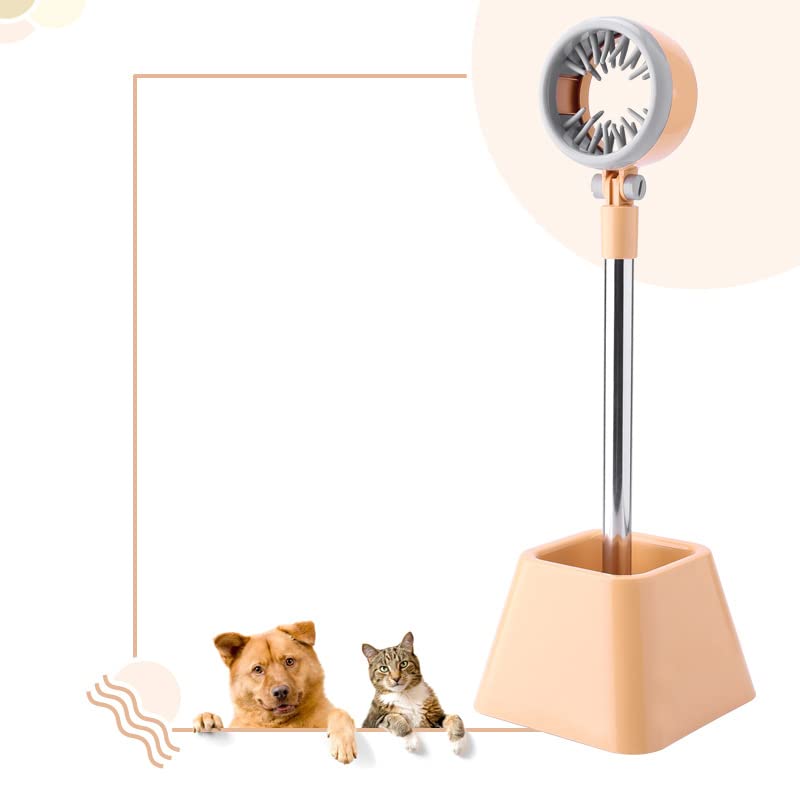 Beige Hair Dryer Stand with 180 Degree Rotation T7542