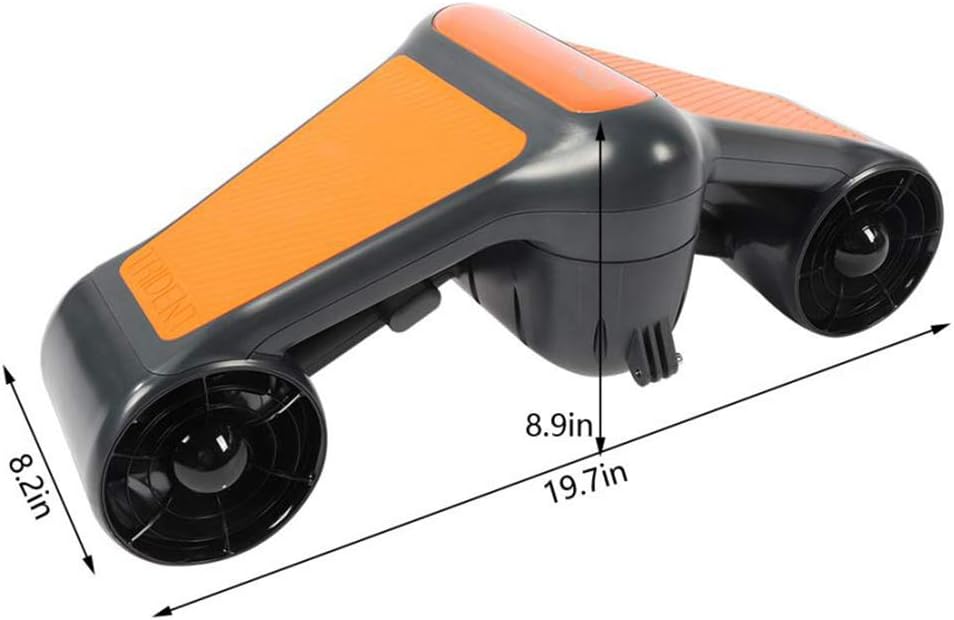 Orange Electric Sea Scooter Water Propeller I748