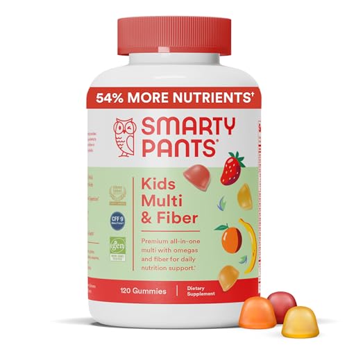 90 Count Kids Multivitamin Gummies with Fiber Z668