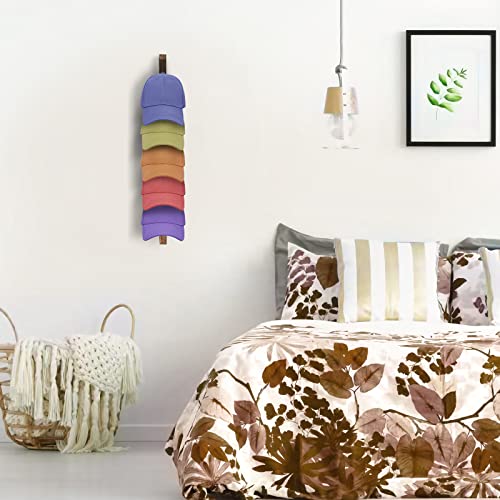 2PCS Wall Mounted Baseball Cap Hat Rack Z9640