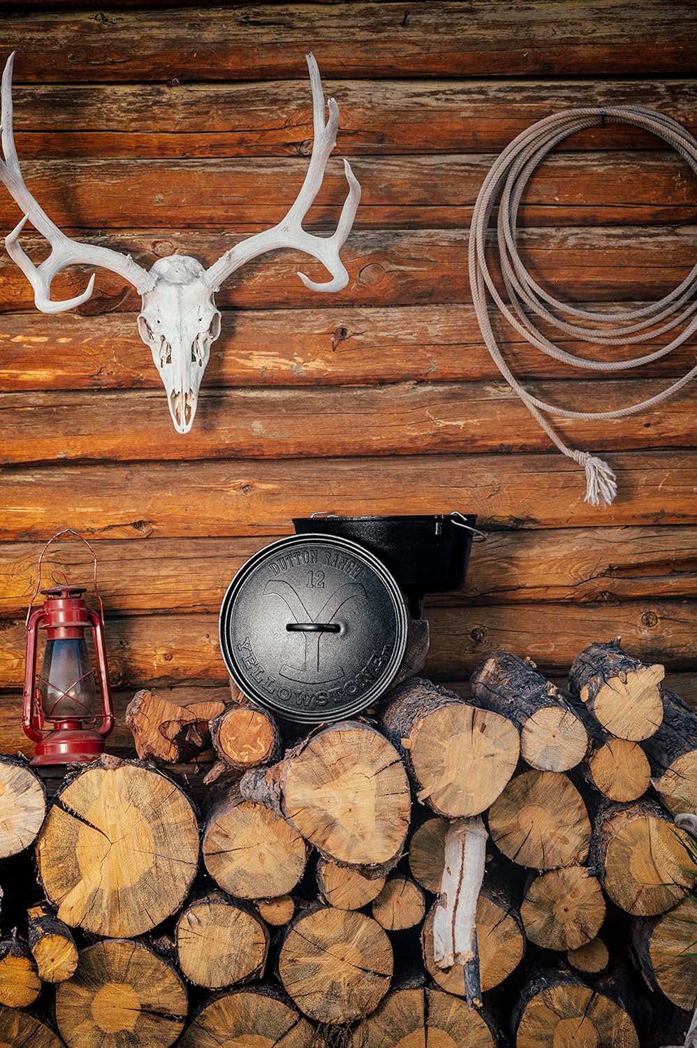 12" Deep Camp Dutch Oven, Black I797918