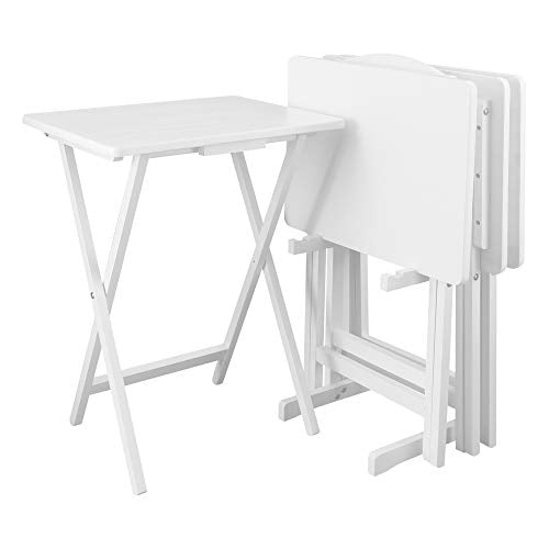 5 Piece Tray Table Set, Espresso J4378