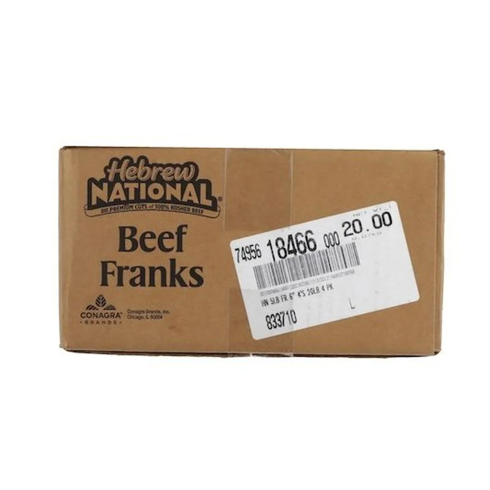4:1 Beef Frank, 5 Pound X976709