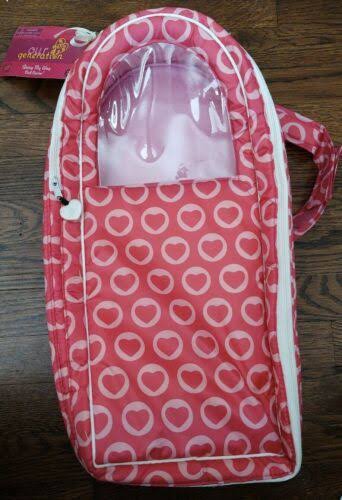 Pink Hearts Doll Carrier D53224