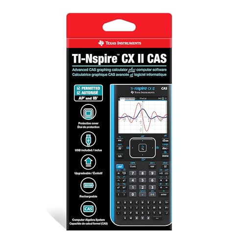 TI-Nspire CX II CAS Color Graphing Calculator J560742