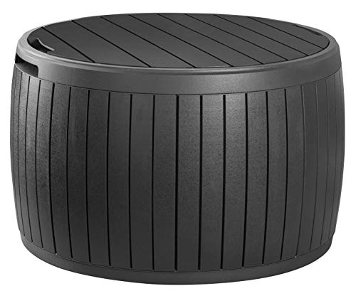 37 Gallon Brown Outdoor Storage Deck Box I48737