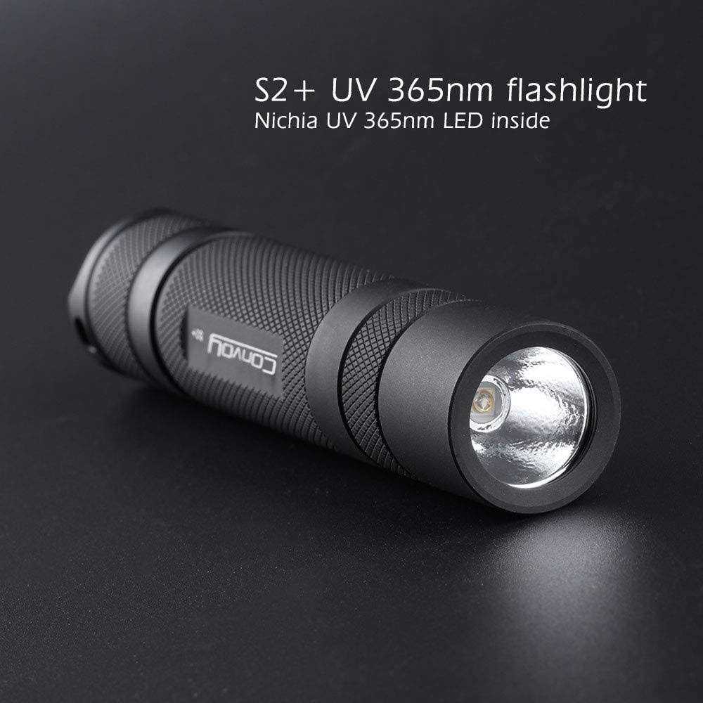 Black UV 365nm LED Flashlight Y978