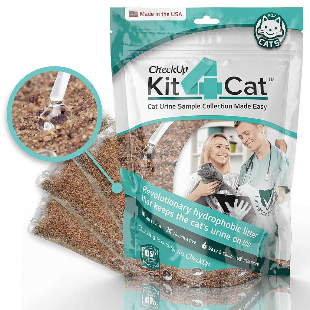 2lb Hydrophobic Litter Sand Cat Urine Sample Collection Kit G2450