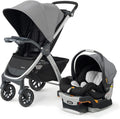 3-in-1 Travel System Stroller with Infant Car Seat and Base, Camden/Black & Grey V8670