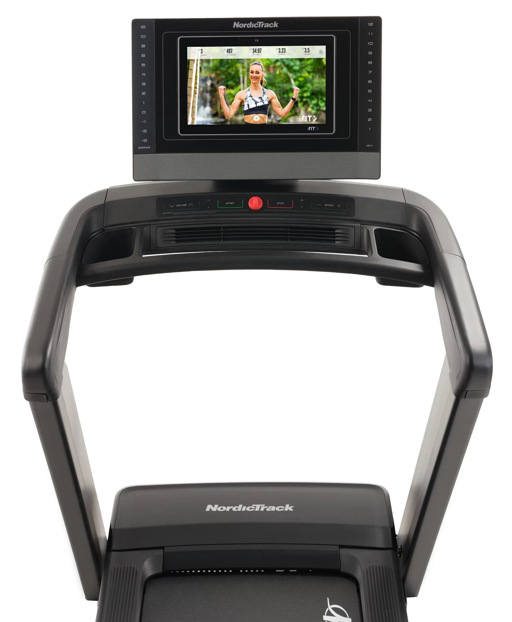 14” Pivoting Touchscreen Treadmill P3694