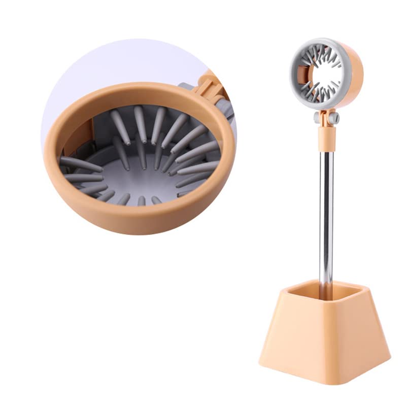 Beige Hair Dryer Stand with 180 Degree Rotation T7542