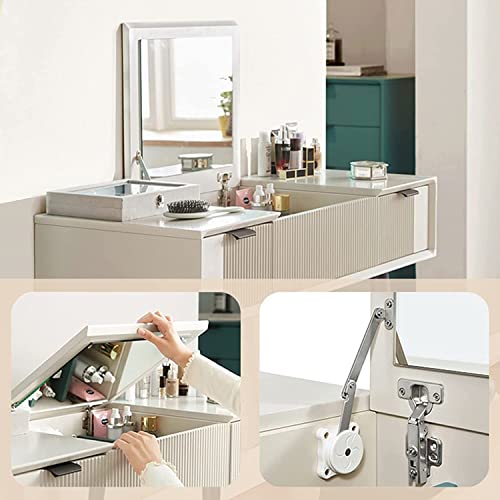 Vanity Desk with Drawers & Flip Top Mirror S824012