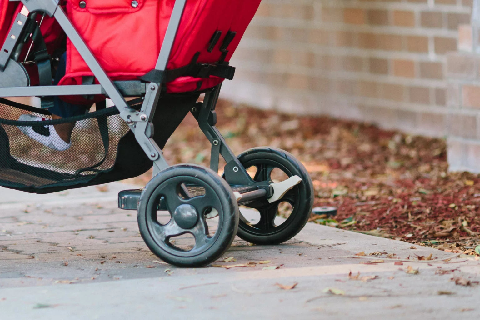 Red Tandem Double Stroller K1335